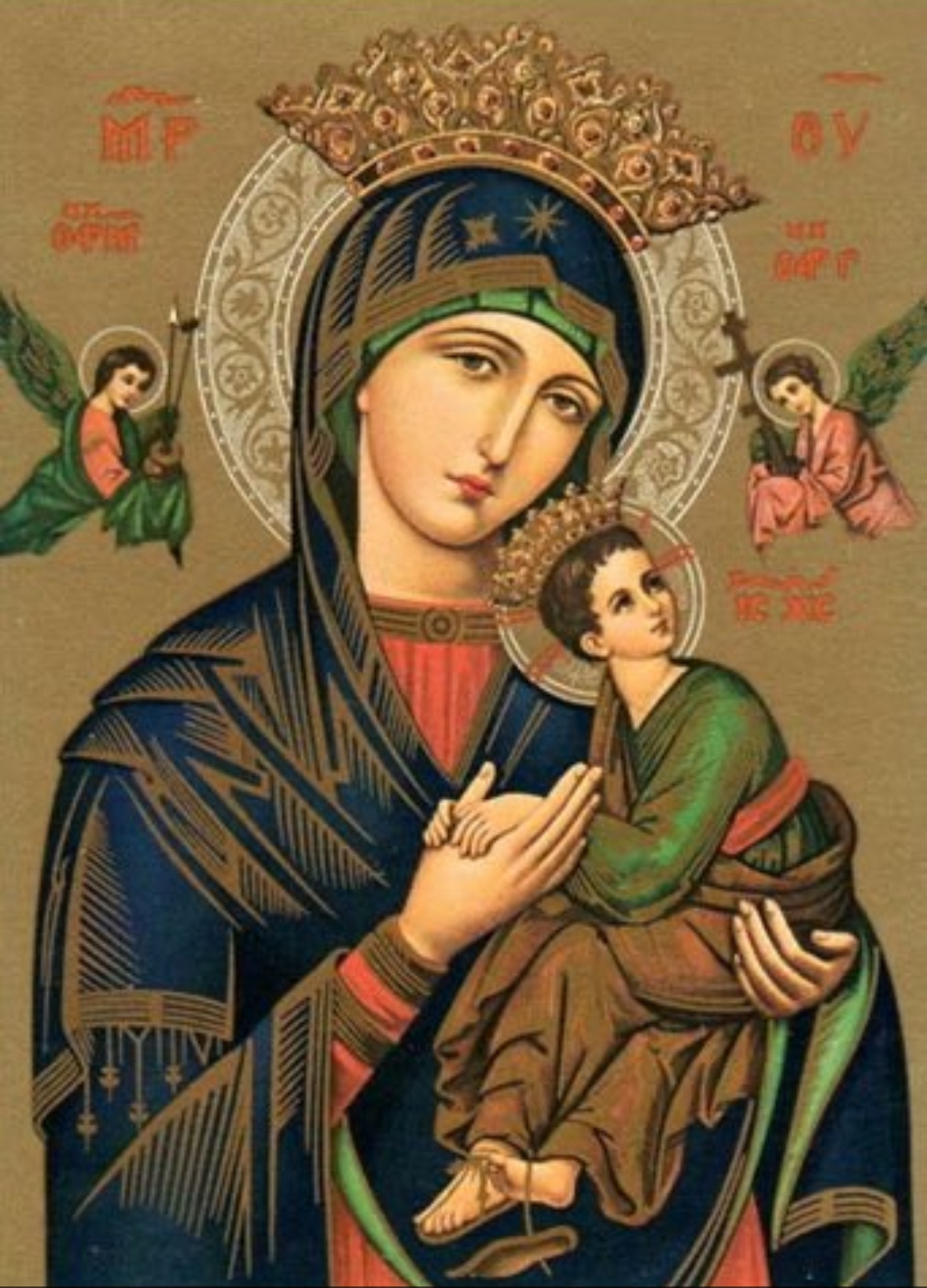 Our Lady of Perpetual Help… “beautiful as the moon, bright as the sun ...